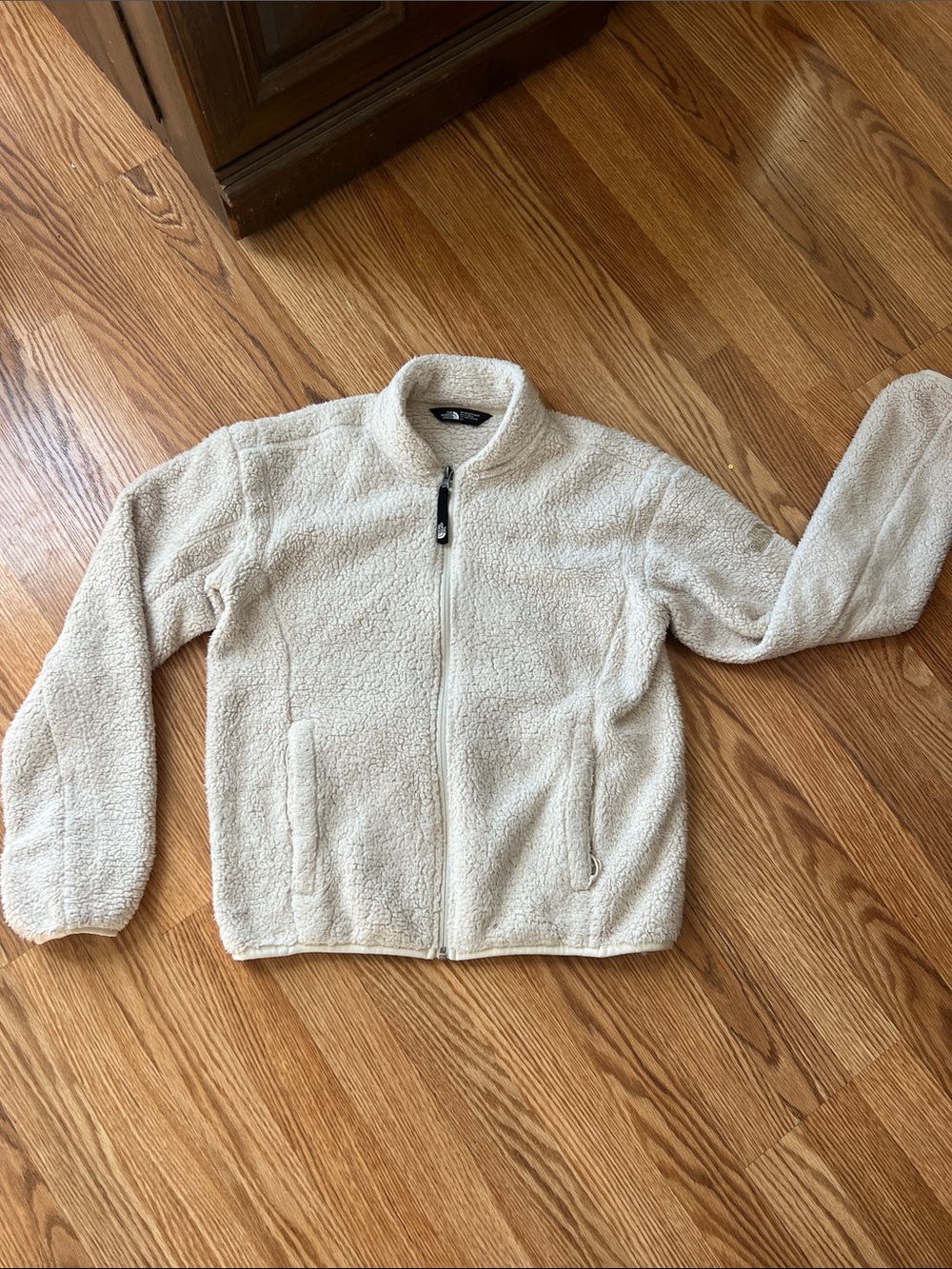 The North Face Women's Cream Sherpa Fleece Jacket